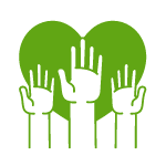 volunteer icon green